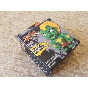 Capcom Street Fighter Blanka Pixel Bricks NEW - Retro Video Game Gift